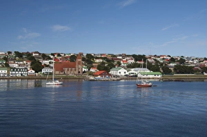Images Dated 23rd March 2010: Falkland Island, Stanley (aka Port Stanley). Port area of Stanley