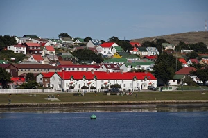 Images Dated 23rd March 2010: Falkland Island, Stanley (aka Port Stanley). Port area of Stanley