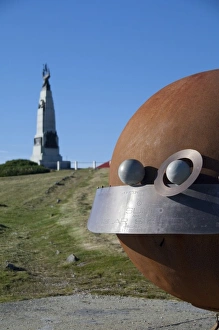 Images Dated 23rd March 2010: Falkland Island, Stanley. Solar System Sculpture Walk, 1: 1 billion scale model of