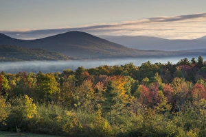 New Hampshire Prints: Fall colors in the White Mountains, New Hampshire