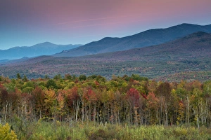 New Hampshire Prints: Fall colors in the White Mountains, New Hampshire