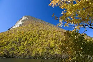 White Mountain Prints: Fall foliage at Cannon Mountain, a peak in the White Mountains located within Franconia