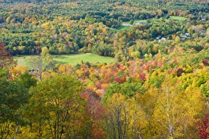 Great Outdoors Prints: Fall in New England as seen from the Mohawk Trail (MA 2) in Florida, Massachusetts