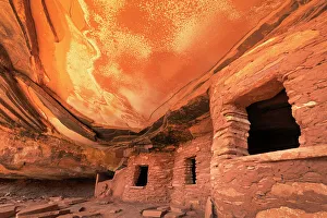 View From Below Prints: Fallen Roof House Cedar Mesa Bears Ears National Monument, Utah