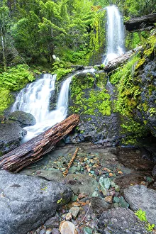 Falls Creek Falls in Mt. Rainier National Park