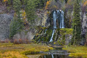 Images Dated 17th October 2016: Falls on the Little Bitterroot River in the Lolo National Forest, Montana, USA