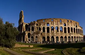 Images Dated 24th January 2021: Famous Colosseum in Rome Italy Landmark Monument in Europe