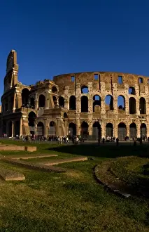 Images Dated 24th January 2021: Famous Colosseum in Rome Italy Landmark Monument in Europe
