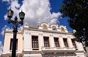 Cienfuegos Prints: Famous Tomas Tery Theater in Cienfuegos Cuba