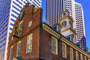 Images Dated 2021 July: Faneuil Meeting Hall, Freedom Trail, Boston, Massachusetts