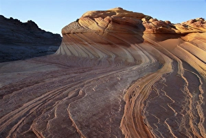 Sandstone Prints: Fantastic lunar landscape of the Vermillion Cliffs - Paria Wilderness located in both Utah