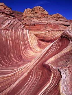 Fantastic lunar landscape of the Vermillion Cliffs - Paria Wilderness located in both Utah