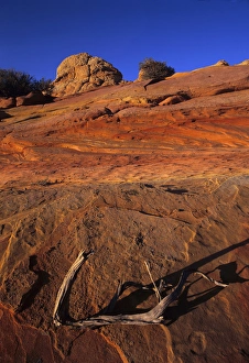 Fantastic lunar landscape of the Vermillion Cliffs - Paria Wilderness located in both Utah