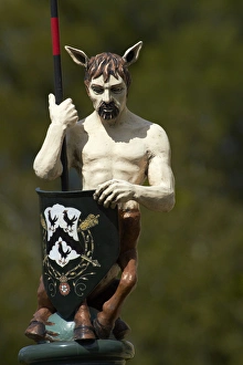 Fantasy beast at Tudor Gardens, Hamilton Gardens, Hamilton, Waikato, North Island