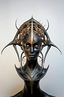 AI Generated Image Prints: Fantasy of Egyptian goddess. ©Jim Zuckerman / Jaynes Gallery / DanitaDelimont.com