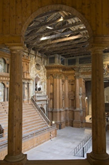 Emilia Romagna Prints: Farnese Theatre in the Pilotta Palace, Parma, Emilia-Romagna, Italy