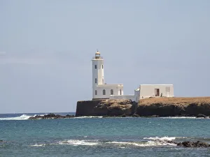 Dry Season Prints: Farol de D. Maria Pia. The capital Praia on Santiago Island (Ilha de Santiago)