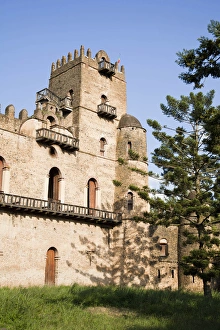 Images Dated 19th September 2010: Fasil Ghebbi, a fortress-like royal enclosure, Gonder, Ethiopia