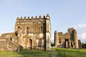 Images Dated 19th September 2010: Fasil Ghebbi, a fortress-like royal enclosure, Gonder, Ethiopia