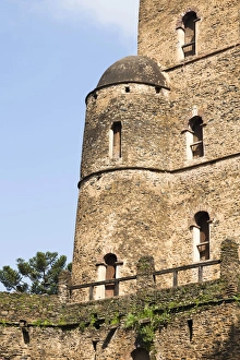 Images Dated 19th September 2010: Fasil Ghebbi, a fortress-like royal enclosure, Gonder, Ethiopia