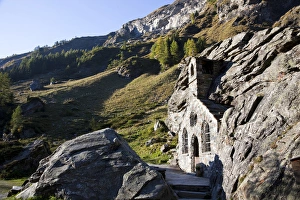 Hohe Tauern Prints: The Felsen Kapelle - Rock chapel
