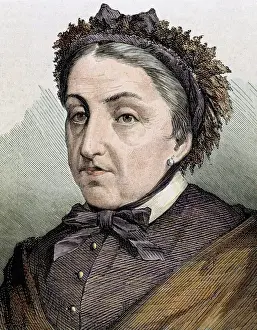 Bow Tie Prints: Fernan Caballero (1796 1877). Pseudonym adopted by the Spanish novelist Cecilia Francisca