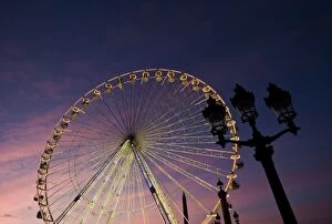 Ferris wheel, Place de la Concorde, Paris, France