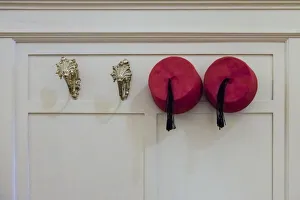 Still Life Prints: Fez hats. Winter Palace Hotel. Luxor, Egypt