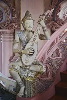 Figure on The Stairway to Heaven, Erawan Museum in Samut Prakan, southeast of Bangkok, Thailand