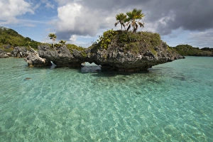Images Dated 20th October 2014: Fiji, Southern Lau Group, Island of Fulanga. Scenic lagoon located inside volcanic caldera