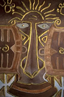 Fiji, Viti. Fijian masks for sale