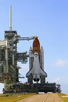 Images Dated 15th May 2011: The final mission of Space Shuttle Endeavour STS-134 on Pad 39A at Cape Canaveral, Florida