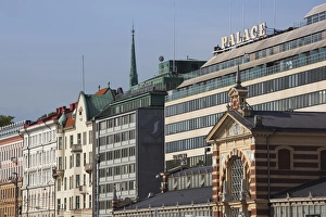 Baltic Prints: Finland, Helsinki, Helsinki Harbor buidings
