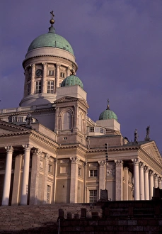 Helsinki Prints: Finland, Helsinki. Lutheran Cathedral