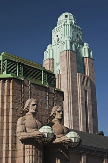 Images Dated 10th June 2010: Finland, Helsinki, Rautatieasema