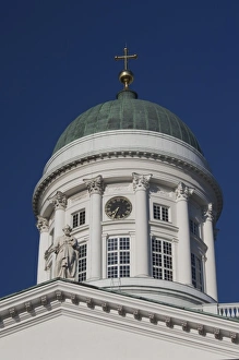Images Dated 10th June 2010: Finland, Helsinki, Senate Square, Senaatintori, Tuomiokirko, Lutheran Cathedral
