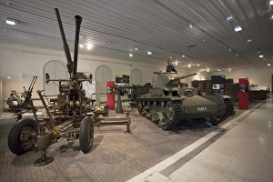 Images Dated 12th June 2010: Finland, Helsinki, Suomenlinna-Sveaborg Fortress, Manege Military Museum, Finnish