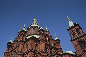 Images Dated 10th June 2010: Finland, Helsinki, Uspenski Orthodox Cathedral