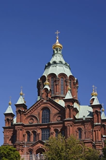 Images Dated 10th June 2010: Finland, Helsinki, Uspenski Orthodox Cathedral