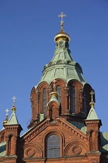 Images Dated 10th June 2010: Finland, Helsinki, Uspenski Orthodox Cathedral