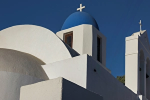 John Ford Prints: Fira Church, Santorini, Greece