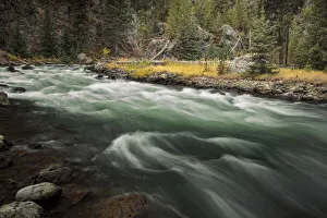 Images Dated 5th August 2020: Firehole River, Yellowstone National Park, Montana, USA