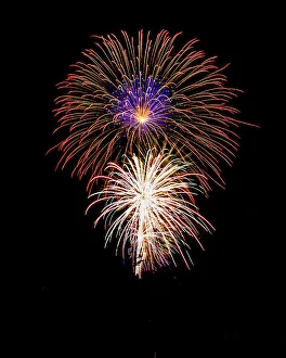 Exciting Prints: Fireworks on the 4th of July in Naples, Florida