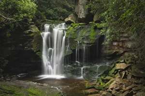 Images Dated 13th January 2020: First or Upper Ekalaka Falls, Blackwater Falls State Park, West Virginia