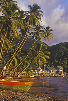 Fishing boats, Souffriere, St Lucia