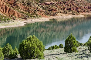 Reservoir Prints: Flaming Gorge National Recreation Area, Utah, USA