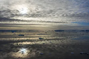 Antarctica Collection: Floating ice on South Atlantic Ocean, Antarctica
