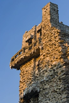 Mansion Prints: The top floor of Gillette Castle in East Haddam, Connecticut. Gillette Castle State Park