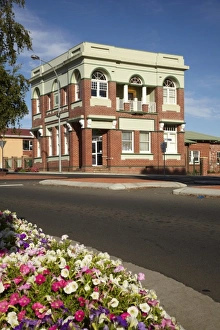 Tasmania Prints: Flowers and Historic Building, Wynyard, North Western Tasmania, Australia