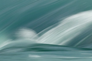 Prints of Flowing turquoise water, Salto Grande waterfall, Torres del Paine National Park, Chile. Patagonia Images Dated 2016 December: Flowing turquoise water, Salto Grande waterfall, Torres del Paine National Park, Chile